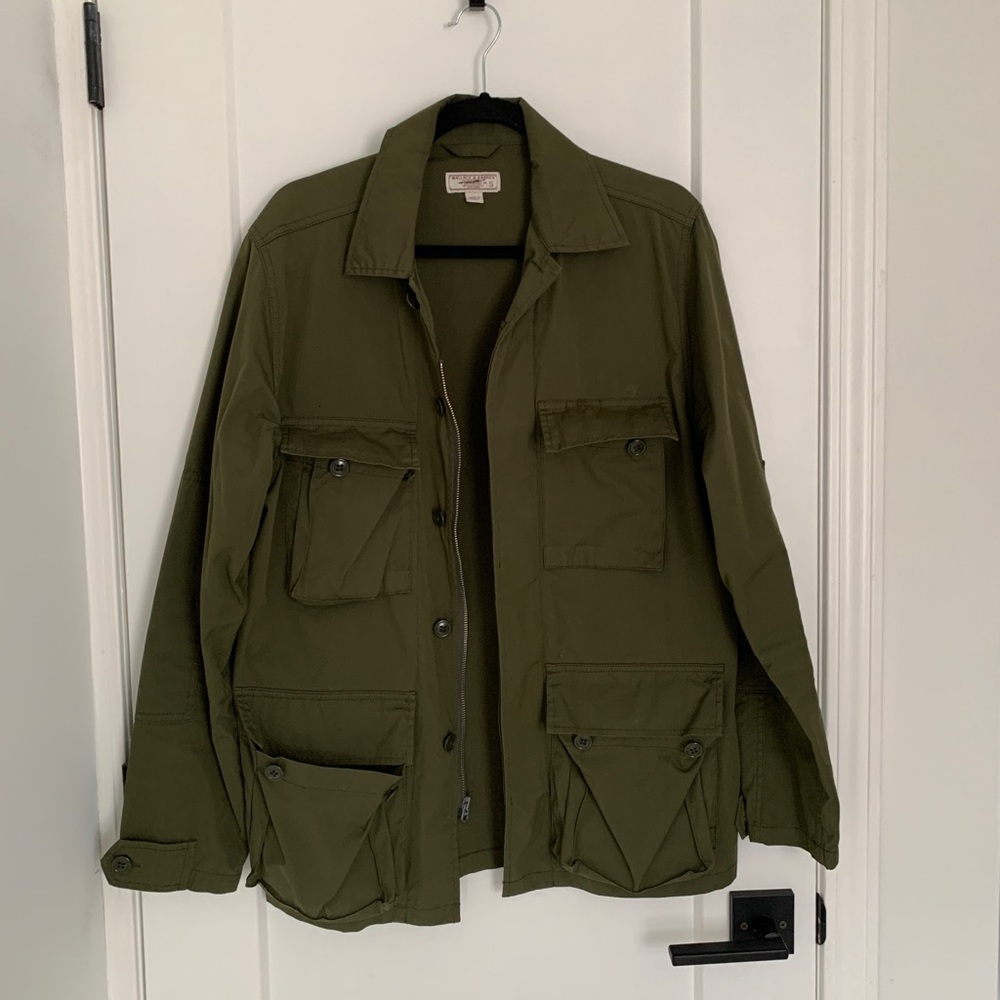 J.Crew/ Wallace & Barnes Men’s Military Jacket